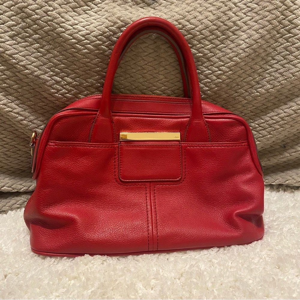 Red Nine West purse